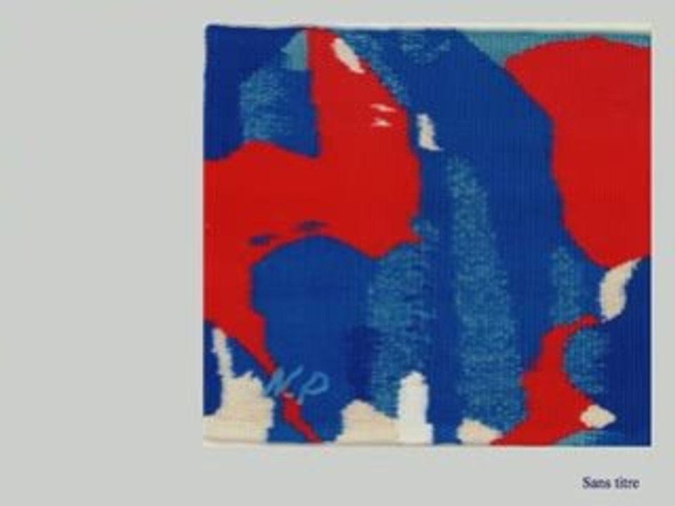 Oeuvres textiles de Pasquier