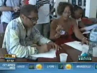 BFM TV _ édition du 20 février 2009 - grève en guadeloupe