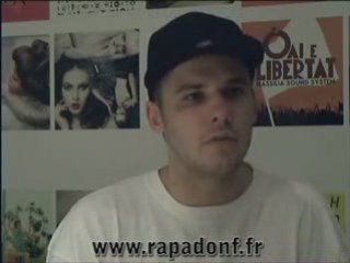 Interview d'Orelsan pour rapadonf