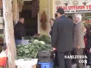 Baskan gezilerini sürdürüyor www.sanliurfa.com