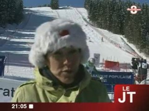 Sport : Coupe d'Europe de ski bosse de Megève