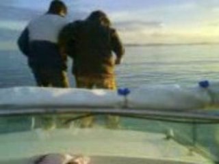 Partie de pêche après une dûre journée de travail