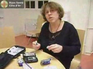 Catherine et sa pompe à insuline