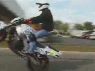 Stunt et crash moto