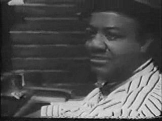 Meade Lux Lewis plays the blues