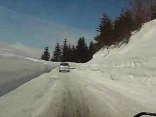 Sur la route en direction du Gerbier de Jonc