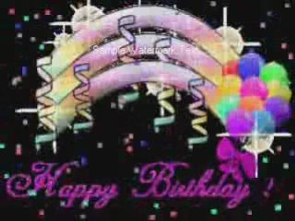 title, Happy Birthday