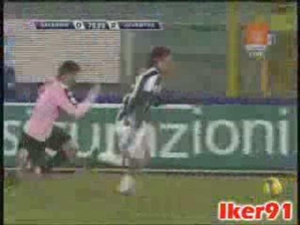 PALERMO 0-2 JUVENTUS TURIN TREZEGUET