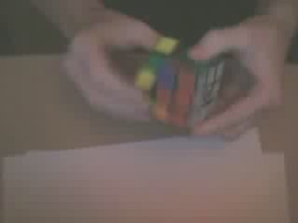 Webcam rubik's record time