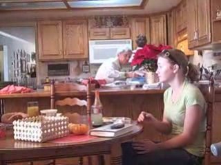 Grandpa and Grandma Brown Talk Chickens