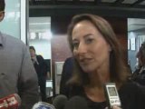 Segolene Royal arrive en Guadeloupe [22/02/2009]