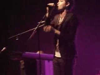 Concert The script - We cry (21/02/09)