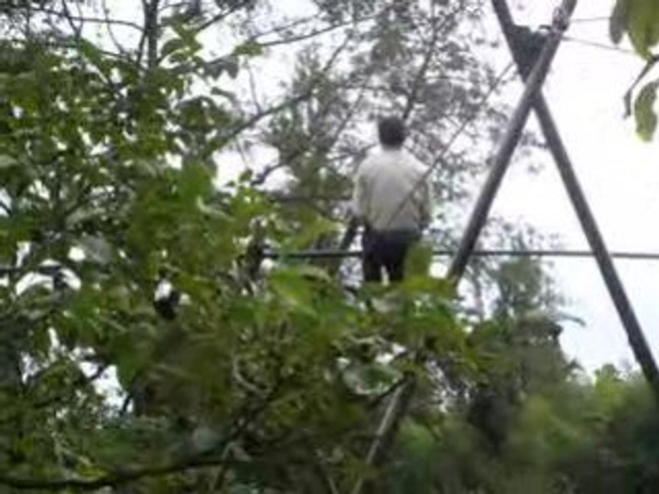 Funambule mariage Etienne et violette 2