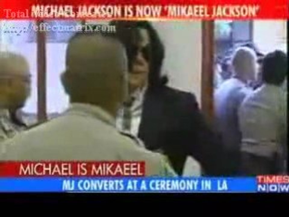Michael Jackson s'est converti a l'Islam (converts to Islam)
