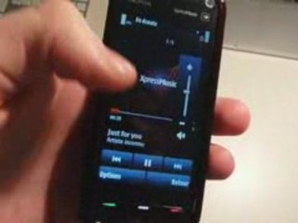 Démo Nokia XpressMusic 5800