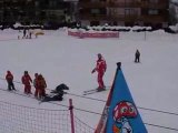 1ere leçon de ski pour Théo