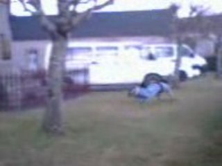 Parkour saut par un pote Tristan