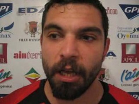 Damien Minassian réagit après USO - Aurillac