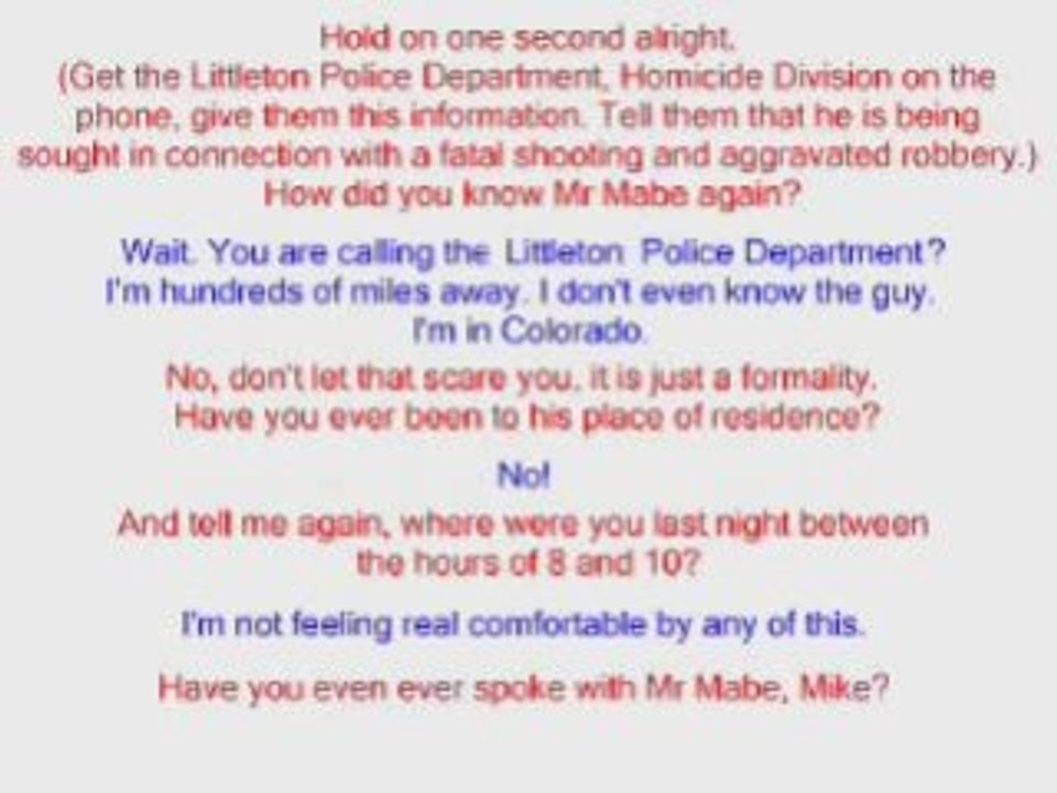 Great Prank Call
