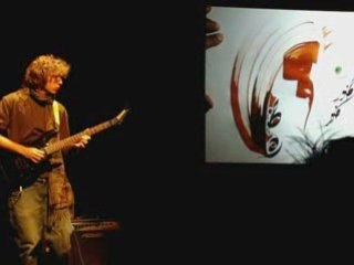 Fabergo, calligraphie et poésie avec Lassad Métoui...