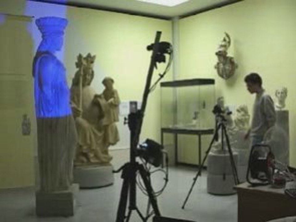 3D scanning of Parthenon sculptures