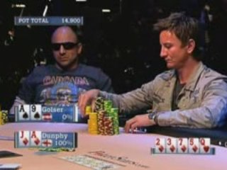 Poker EPT 2 Monte Carlo Dunphy wins vs Golser
