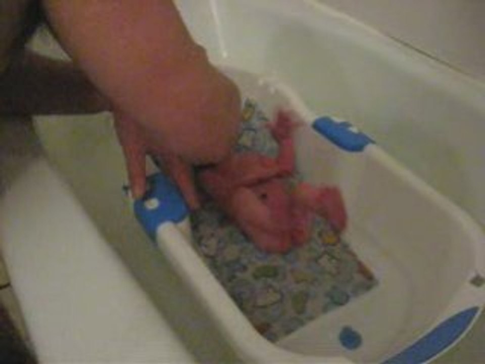First bath