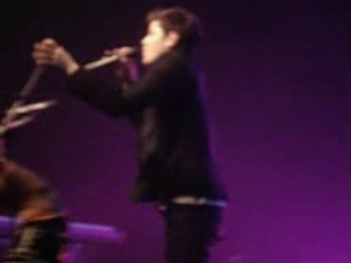 Concert The script - We cry (21/02/09)