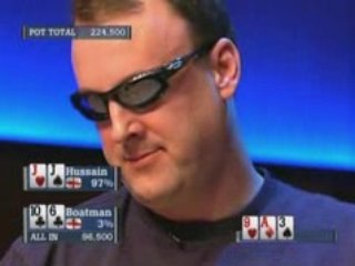 Poker EPT 2 Monte Carlo Ross Boatman eliminated in 6th place