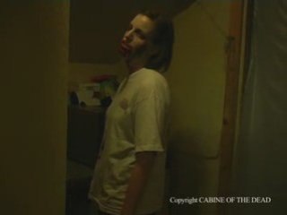 CABINE OF THE DEAD - Making of - Test Zombie