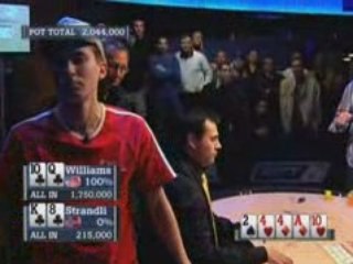Poker EPT 2 Monte Carlo Strandli eliminated in 3rd place