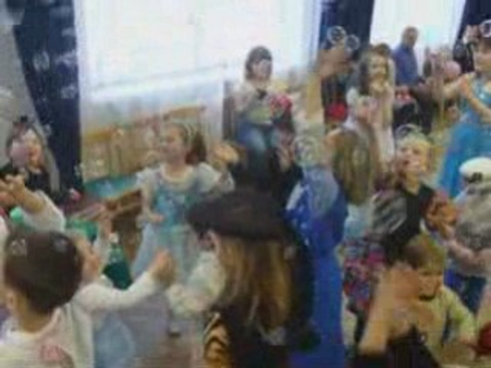 Dětské šibřinky v hasičské zbrojnici