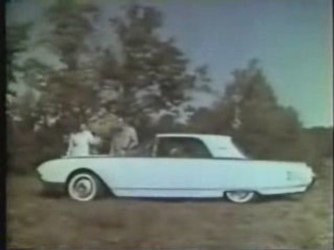 1961 Ford Thunderbird Car Commercial