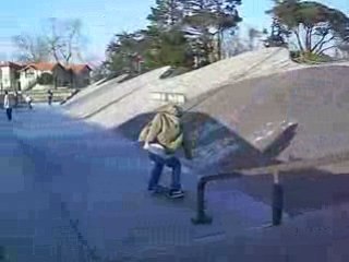 Romain boardslide handrail