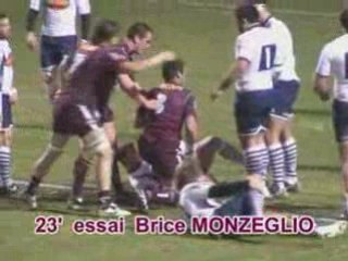 UNION AGEN essais MONZEGIO