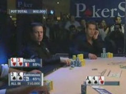 Poker EPT 2 Barcelone Jan Boubli vs Patrick Antonius 2