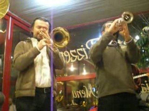 La Bourboule: Sancy snow jazz/ Sac à pulses et Daniel Huck