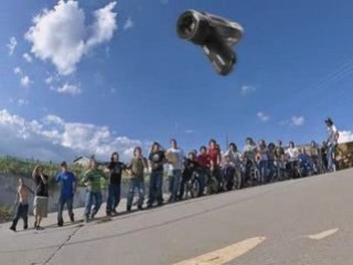 What are they doing with this camcorder?