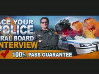 how to pass the police oral exam