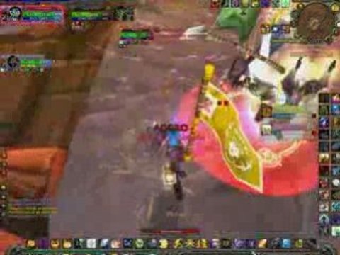 wow arène - prêtre druide vs chasseur paladin