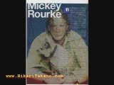 Hikari Takano Interviews Mickey Rourke