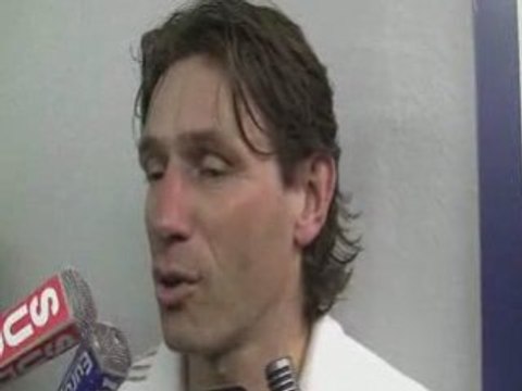 Aubin Hueber après Stade Français - Toulon (20/02/2009)