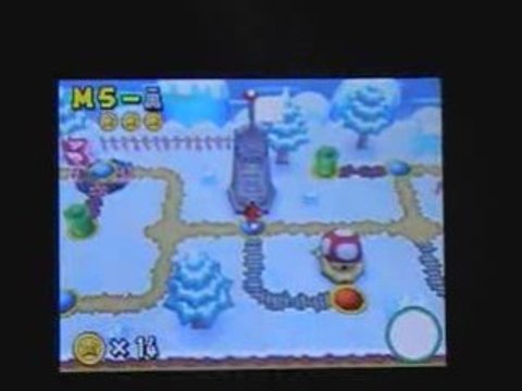 videotest new super mario bros - ds