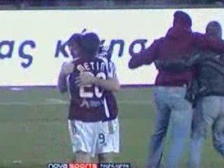 23rd Matchday  AEL-ARIS 1-1  2008-09 Novasport tv Greece