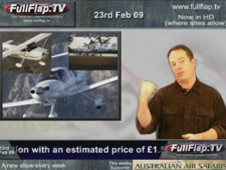 Cirrus The-Jet, Expo Aero, Robot Mechanic-FullFlap.TV 23Feb9