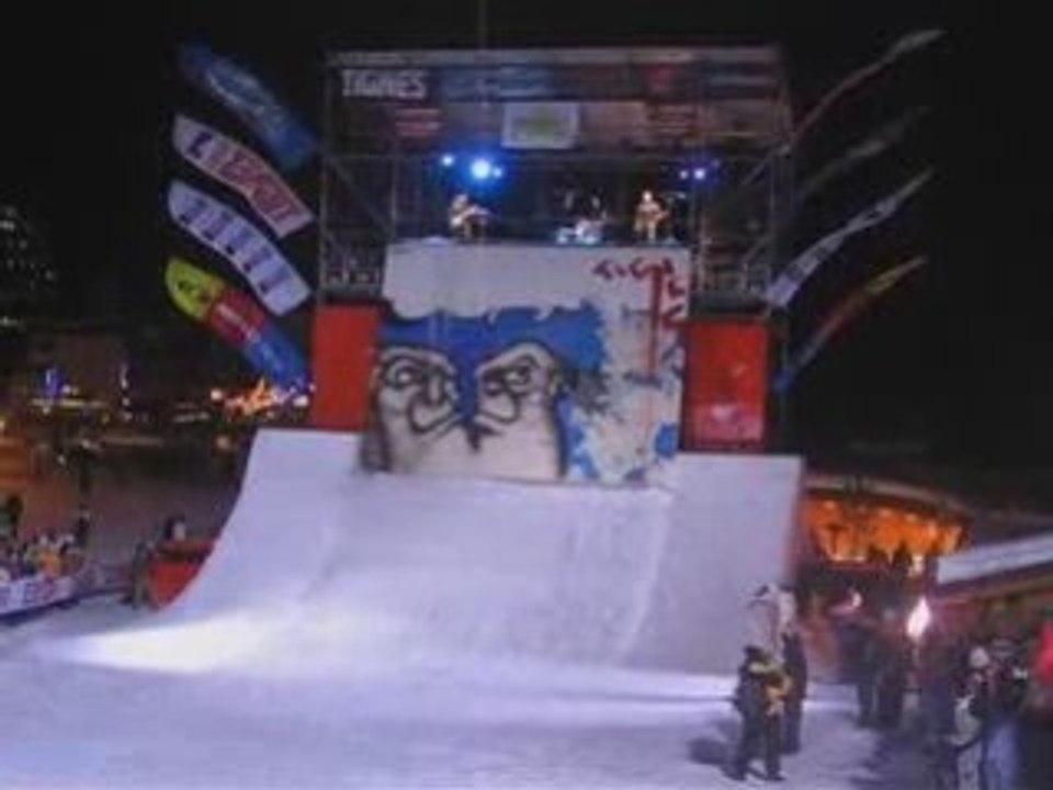 Petites vidéo du wall des tignes airwaves 2006