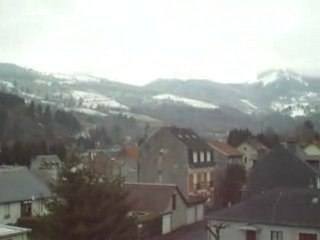La Bourboule: Panoramique hivernal