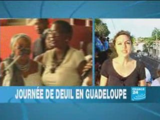 Journée de deuil en Guadeloupe