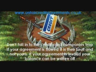 Unfair Credit/Loan Agreements
