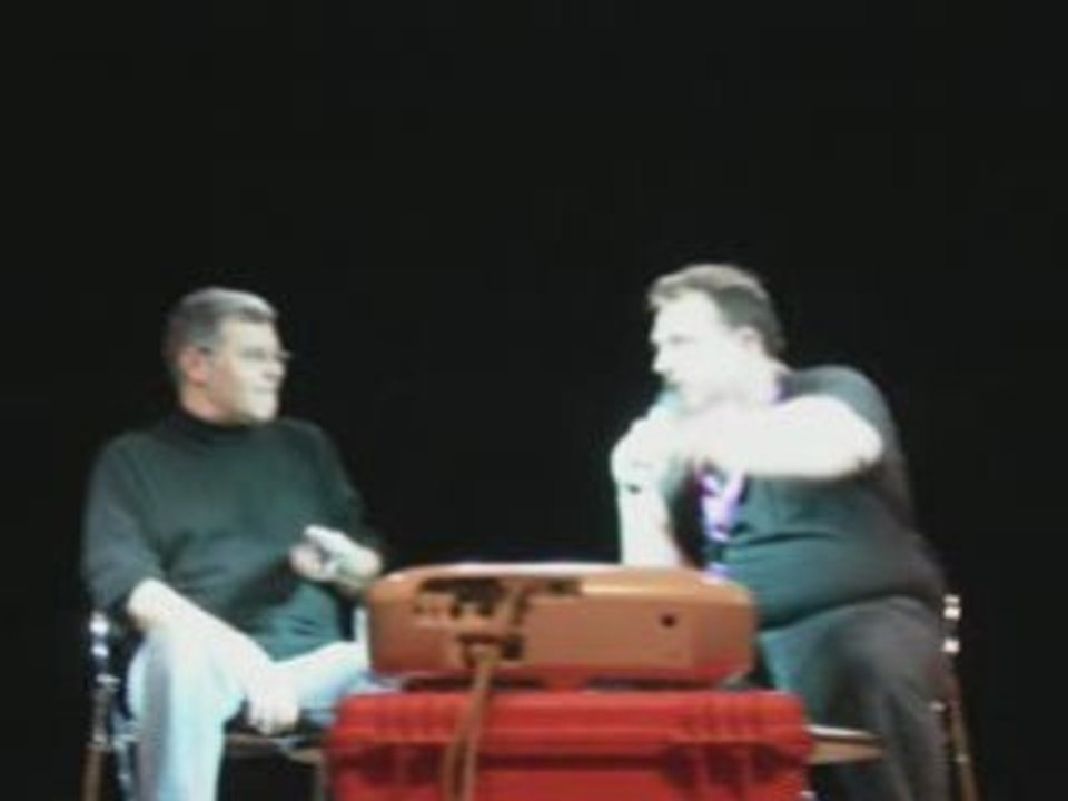 Stargate convention 2009 : Georges Caudron (low quality)